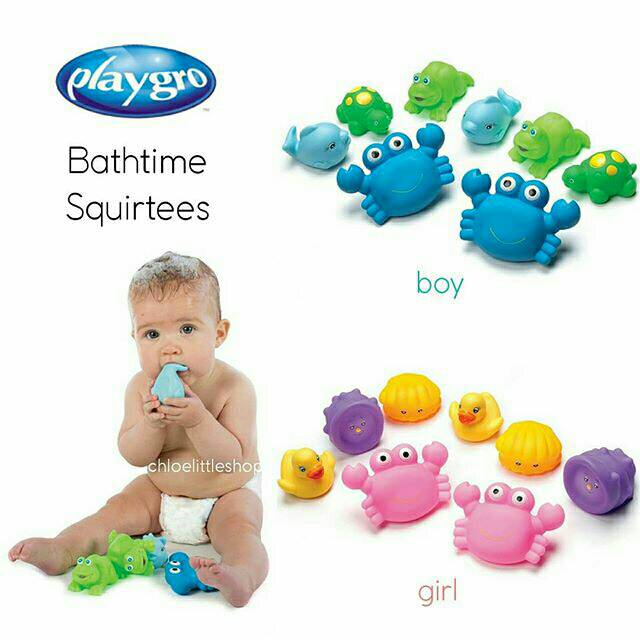 Playgro Bathtime Squirtees 8PK