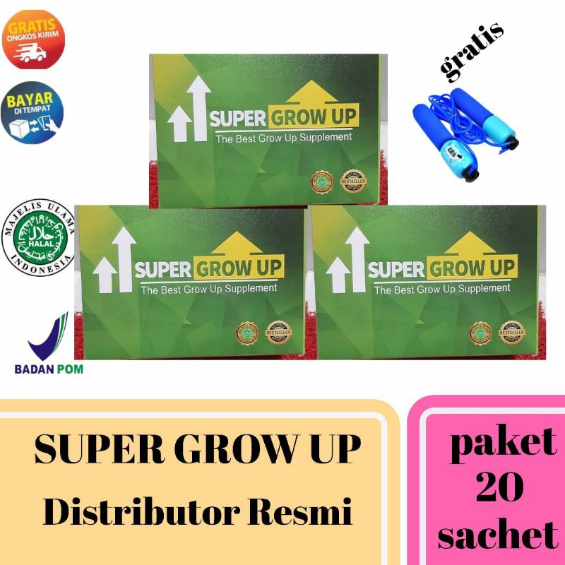 

Super Grow Up Peninggi Badan/SusuCalciumPeninggiBadanHerbalAlami/SusuCalciumTerbaikByNitatiens