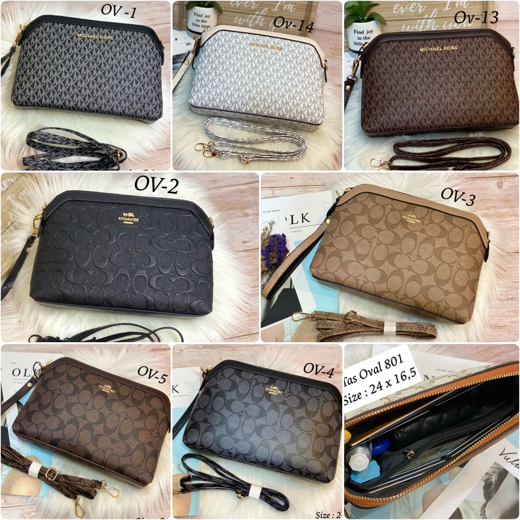 CLUTCH OVAL SELEMPANG SIZE 24 X 16