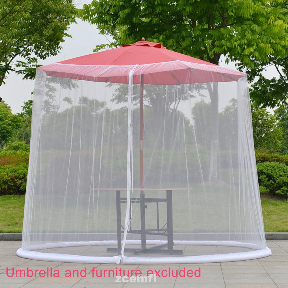 Mesh Patio Sun Protection Umbrella Cover Shopee Indonesia