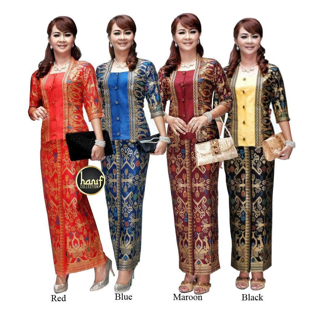 Kebaya Pramugari Batik Narita Panjang
