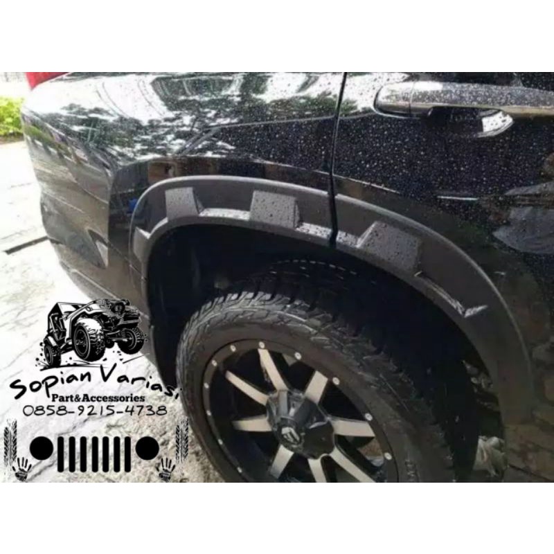 over fender dan Lis bodi all new pajero model rockford 2021 2022