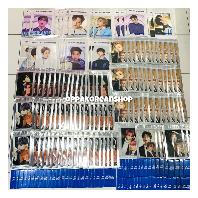 [READY] NCT MD Universe Postcard Hologram Photocard, 4x6 Photo + PC SET , ID CARD Jeno Jaemin Doyoun