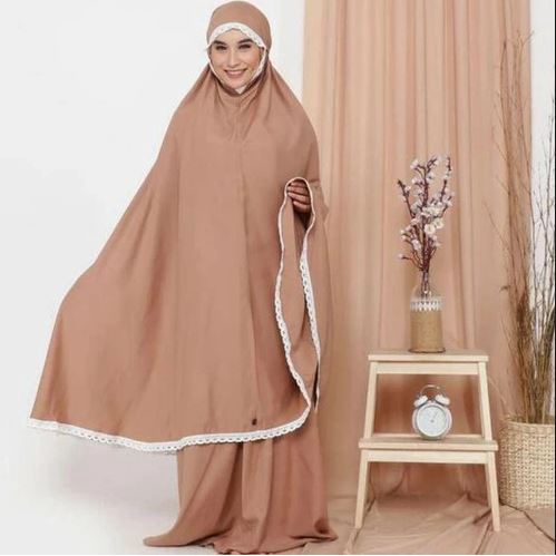 Mukena Polos Couple ibu dan anak Rayon Renda Jumbo Basic Premium I Mukenah Halus Pastel Soft