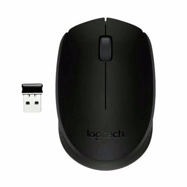 Mouse Wireless Logitech M170 Hitam Garansi Resmi