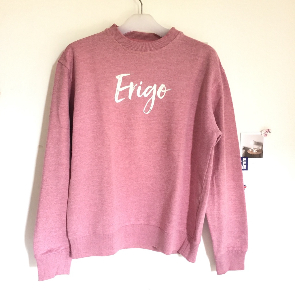ERIGO SWEATSHIRT DUSTY PINK