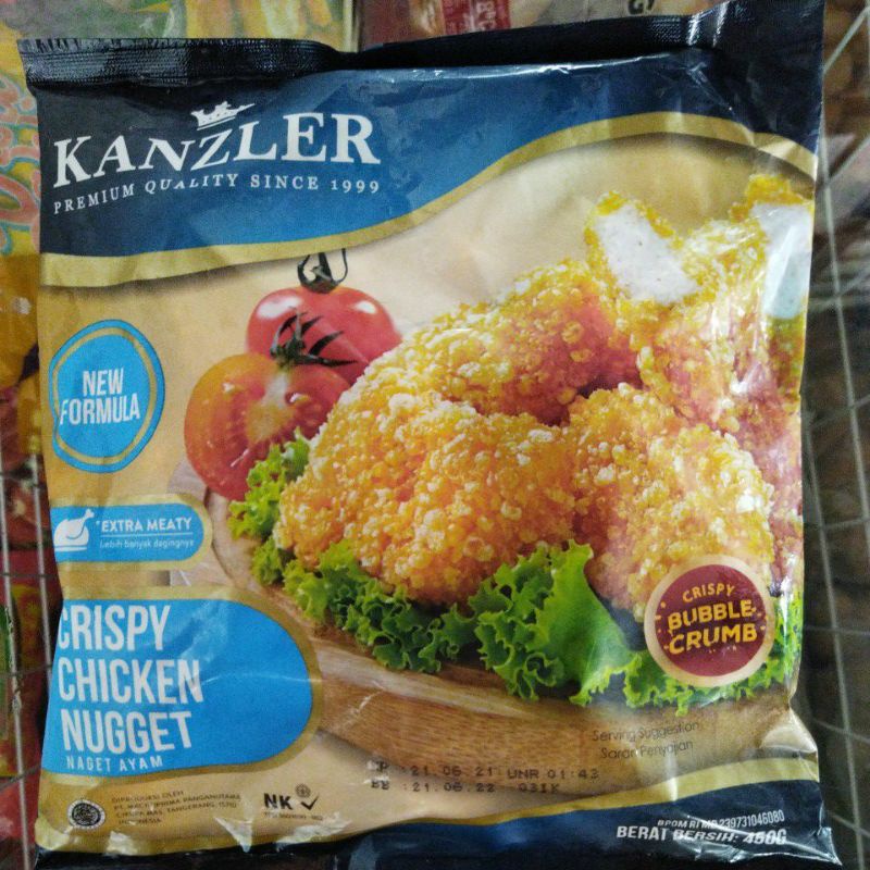 

crispy chiken nugget kanzler viral