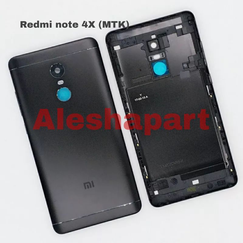 Backdoor/Back Casing/Tutup Belakang XIAOMI REDMI NOTE 4X MTK