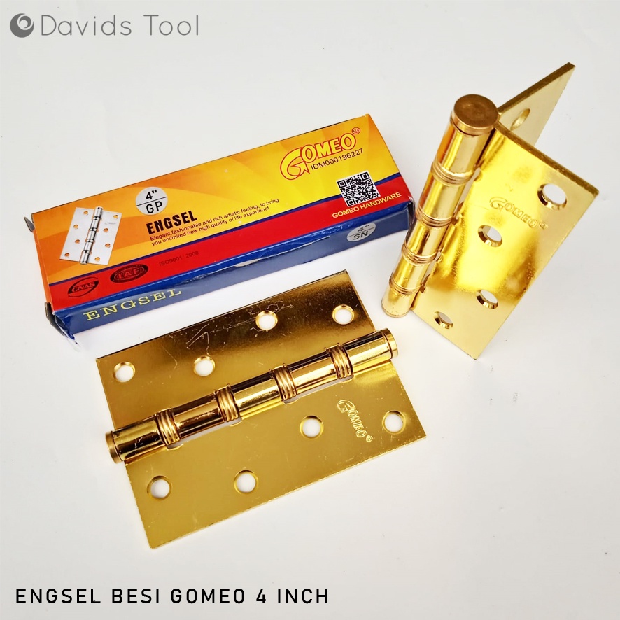 Engsel Pintu Rumah Jendela Esel Ensel Tebal Gomeo 4 Inch