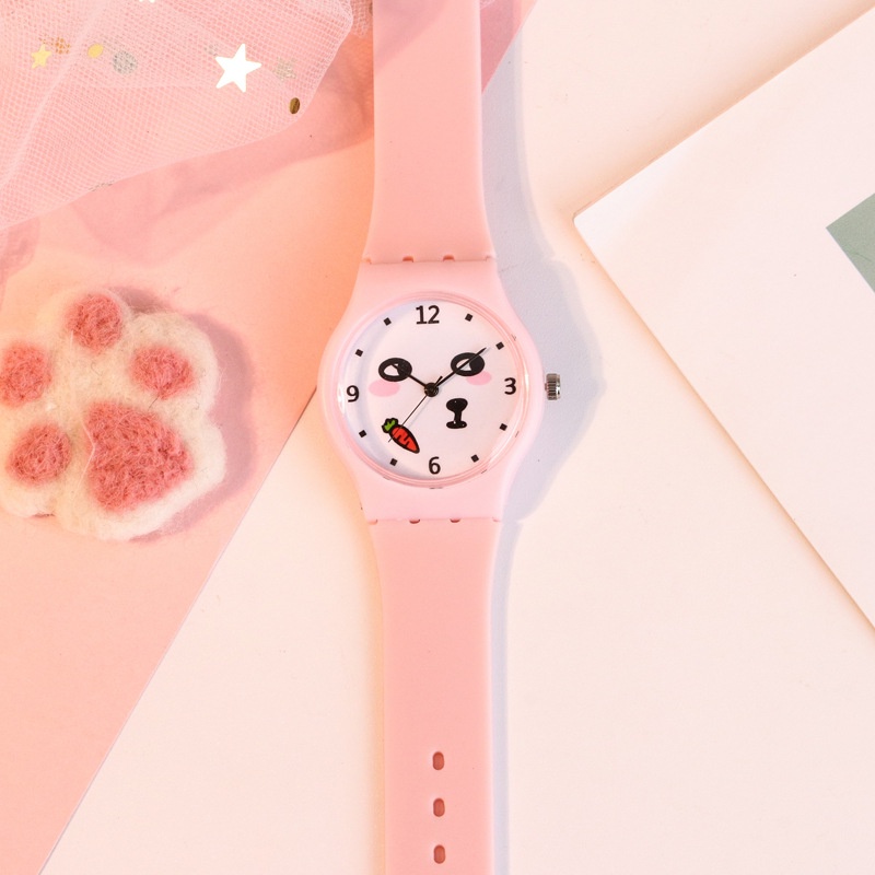 Jam Tangan Wanita Gaya Retro Untuk Bisnis Tahan Air Jam Tangan Couple Ultra-tipis Analog 1pc COD-Wortel-di kiri