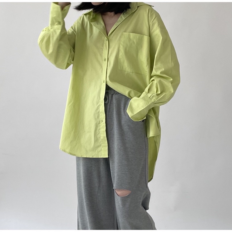 BEFAST - ZRD OOTD Kemeja SUTA / NORMA OVERSIZED LD 120 pj 70cm / Kemeja Jumbo / Kemeja Kerja / Fashion Wanita Casual / Formal / Kem Lengan Panjang / Kemeja Polos kekinian 2022 / Terlaris