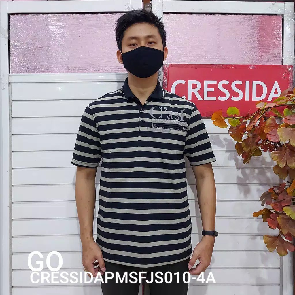 gos CRESSIDA PMSF POLO SHIRT COWOK 100% Original!