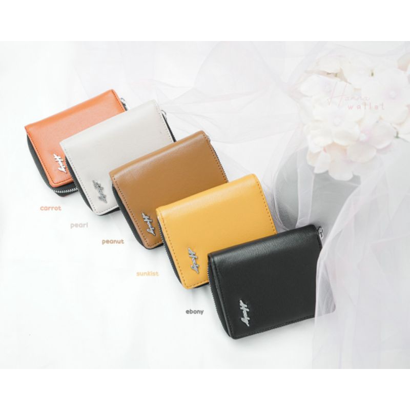 HANNA WALLET / dompet Hanna/Hody/Ready stok