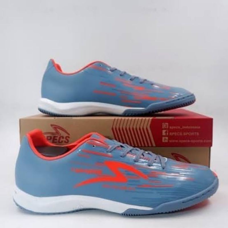 SEPATU FUTSAL SPECS
ACCELERATOR LIGHTSPEED REBORN IN VAN DEUSAN BLUE/FLAME 
