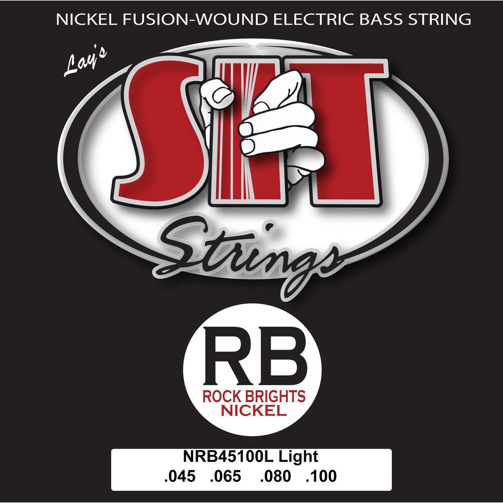 NRB45100L LIGHT ROCK BRIGHT NICKEL BASS SIT STRING