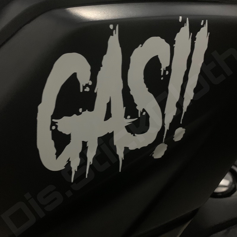 STIKER GASSticker cutting gassSticker Nmax tangki CB,GL,TIGER