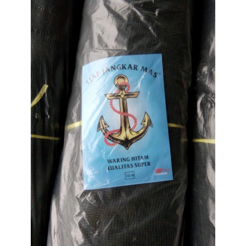 waring,  jaring ayam serbaguna,  jaring kandang, jaring tanaman, kolam ikan Cap JANGKAR MAS meteran