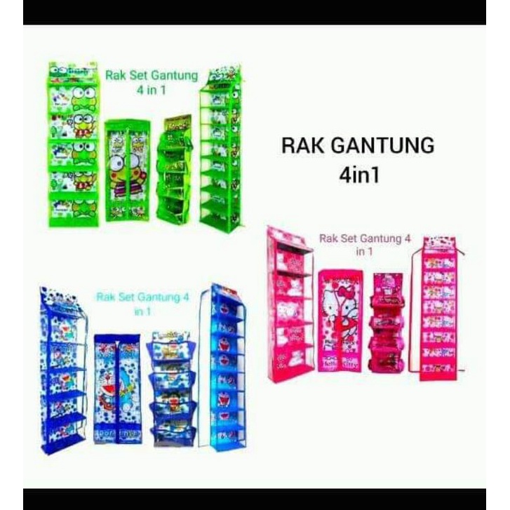 Rak Gantung 4 In 1 Rak Gantung 3 In 1 serbaguna Rak gantung sepatu Rak Gantung hijab Rak Gantung Tas
