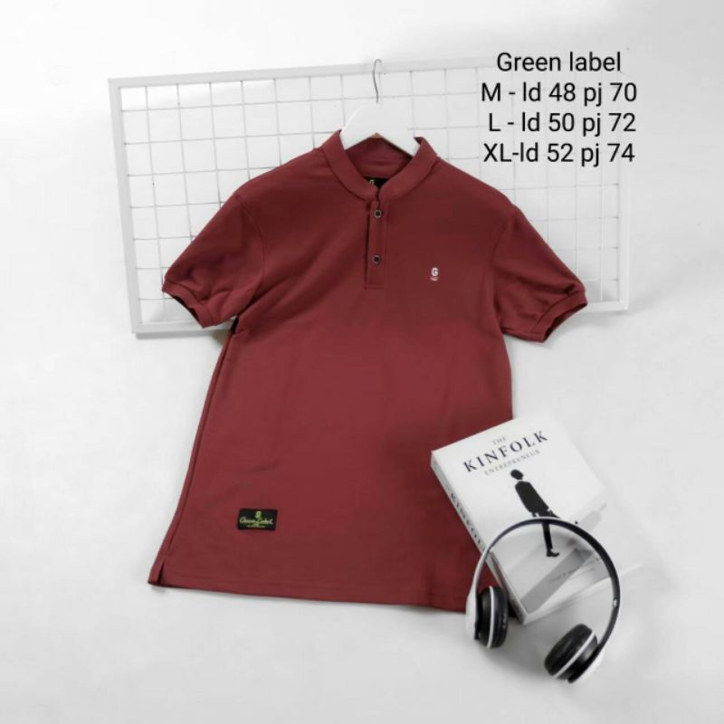 Kaos Polo Kerah Changi - Green Label Original