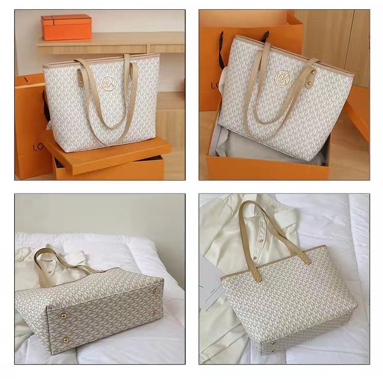 ZC 2806 RISCE TAS TOTE IMPORT WANITA CEWEK PEREMPUAN JAKARTA BATAM BEIGE