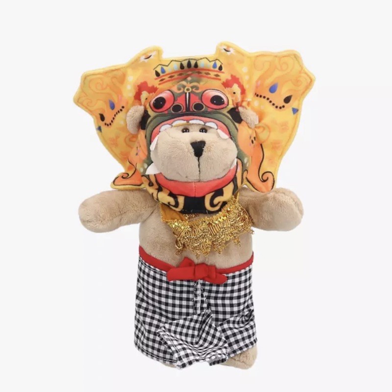 Barong Starbucks Bearista Dewata Bali Indonesia 2019 Boneka Beruang Bear Doll Plush