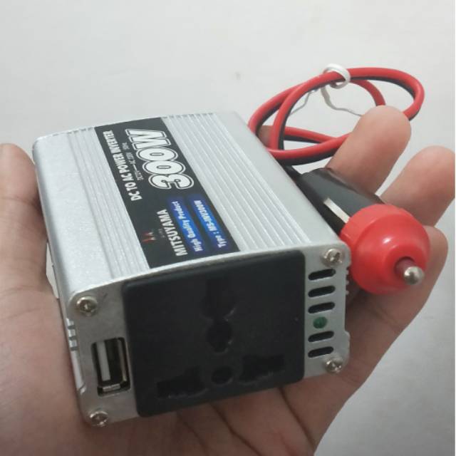 dc to ac power inverter 300watt Merk MITSUYAMA with USB 5v