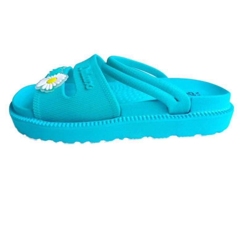 sandal slop Dulux 323 C-B bahan jelly  tahan air  ringan empuk warna cerah Original Brand 30-40BAGUS DAN MURAH-Tosca