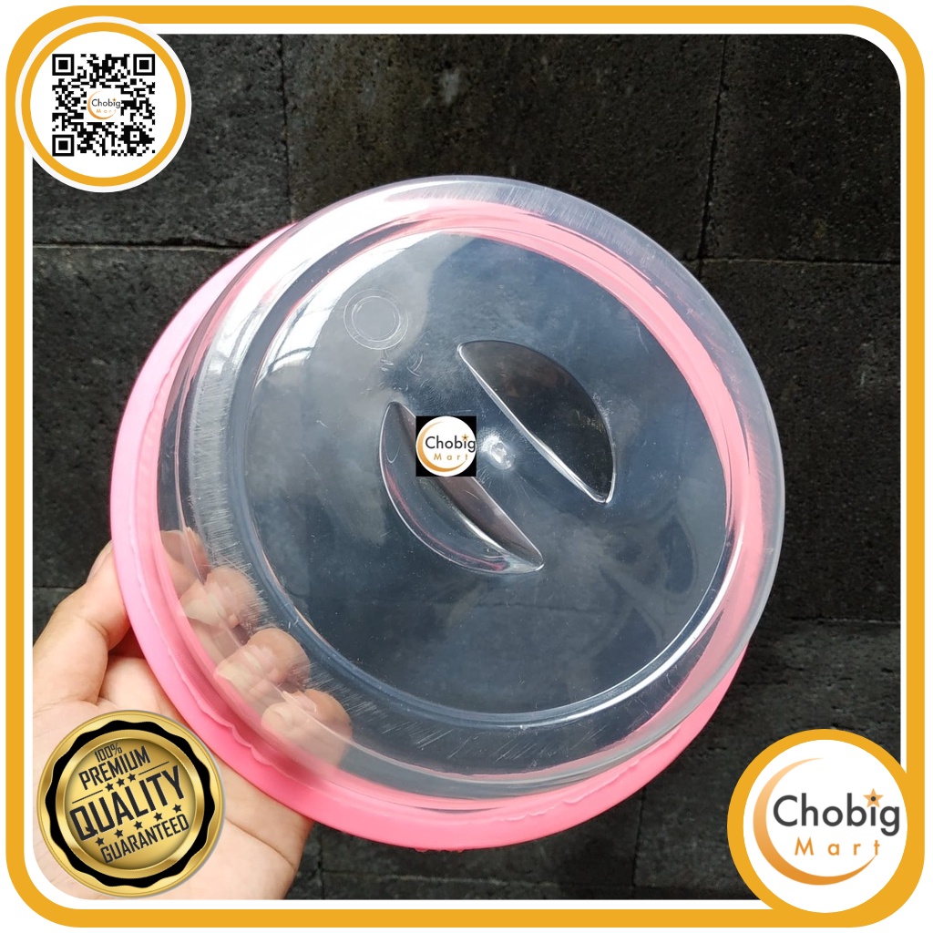 Penutup Piring Plastik Bening Kedap Udara / Tutup Tudung Saji Transparan Makanan Kulkas Cover