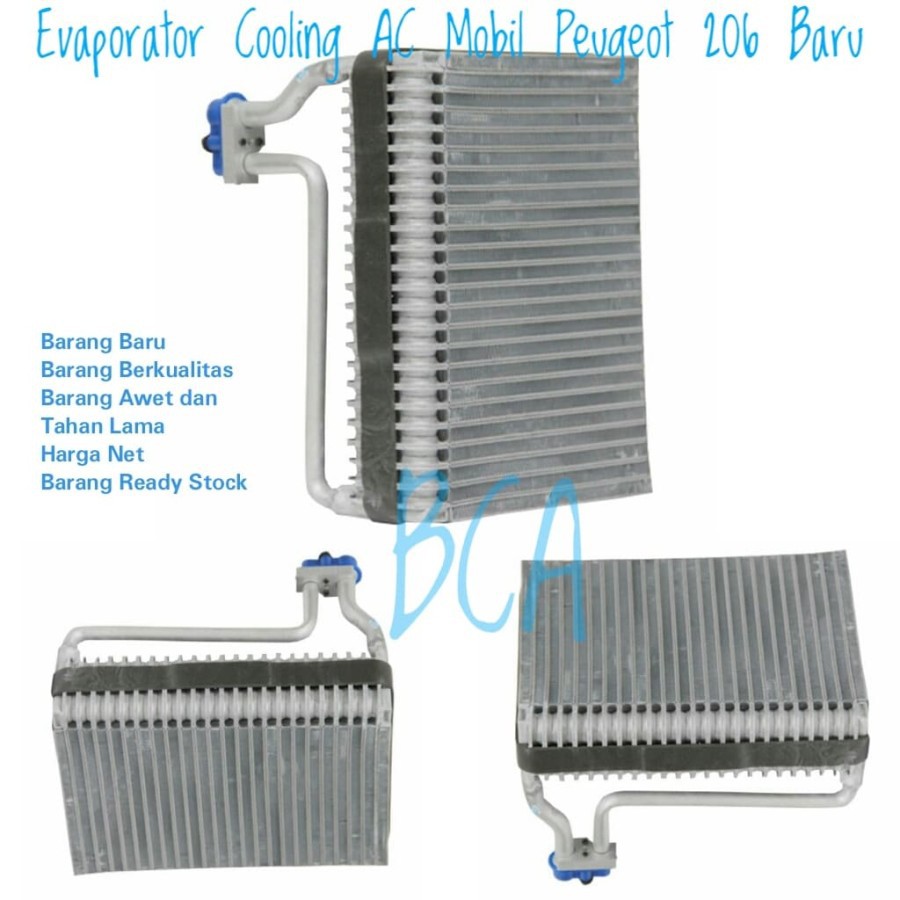 EVAPORATOR EVAP Cooling AC Mobil Peugeot 206