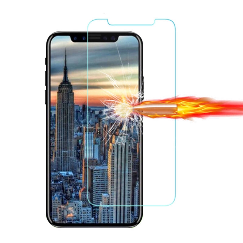 Pelindung Layar Tempered Glass Premium untuk iPhone X