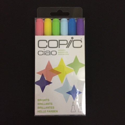 

COPIC CIAO SET 6 BRIGHTS