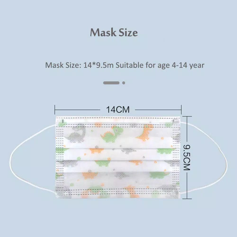 ♥TMALL88♥MASKER ANAK 3PLY / ISI 50PCS PERBOX / MOTIF BERKARAKTER
