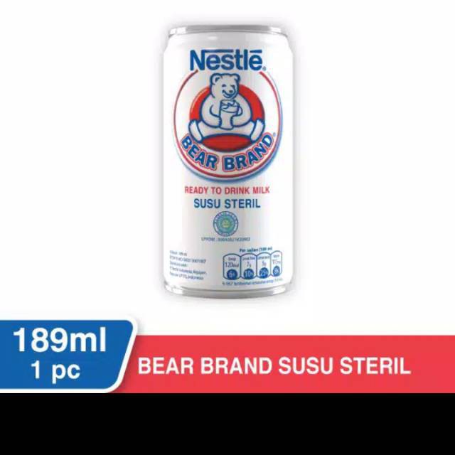 nestle bear brand 189ml