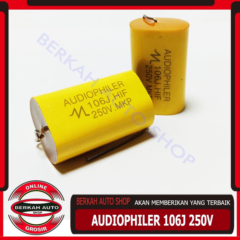 Audiophiler 106 - Kapasitor Tweeter 10 Uf 250V