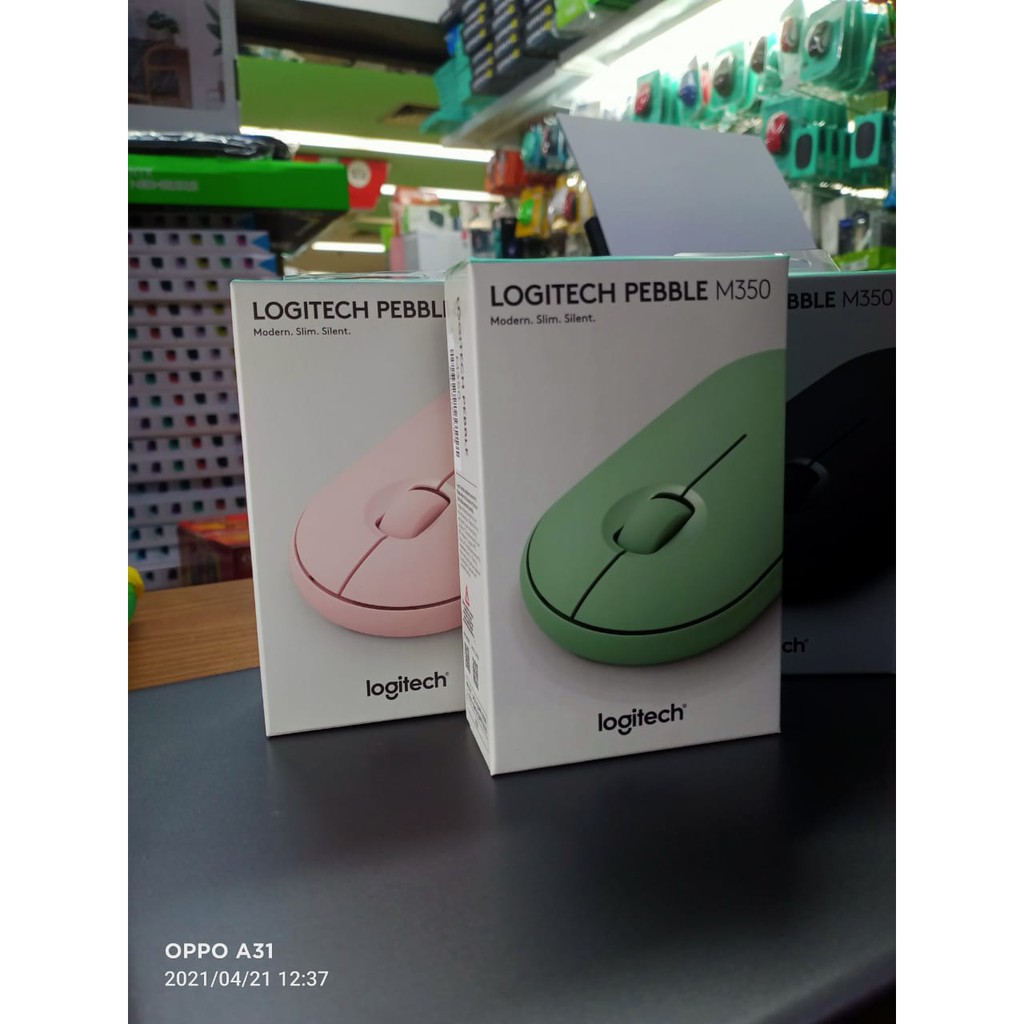 Logitech Mouse Wireless M350 Garansi Resmi mouse bluetooth dan wireles dual conection 100% original