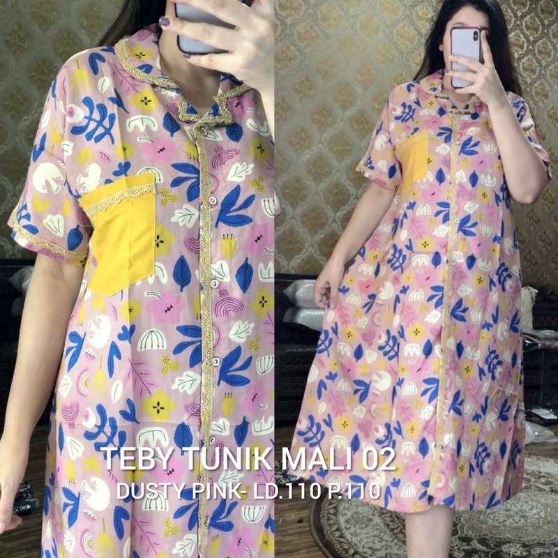 DASTER ARAB TEBY TUNIK MALI ORIGINAL TEBY LABEL