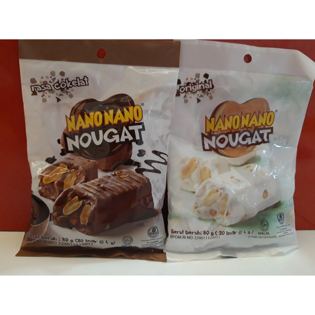 NANO - NANO NOUGAT 80gr isi 20 butir/ Centralbandung