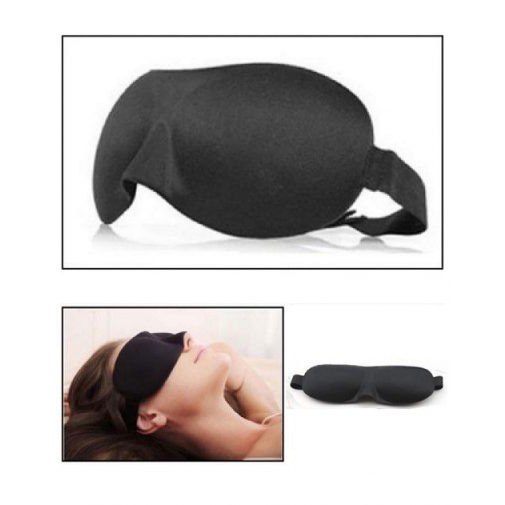 PENUTUP MATA UNTUK TIDUR Penutup Mata 3D Tidur Sleep Eye Mask Travel Masker Pelelap Kacamata Tidur