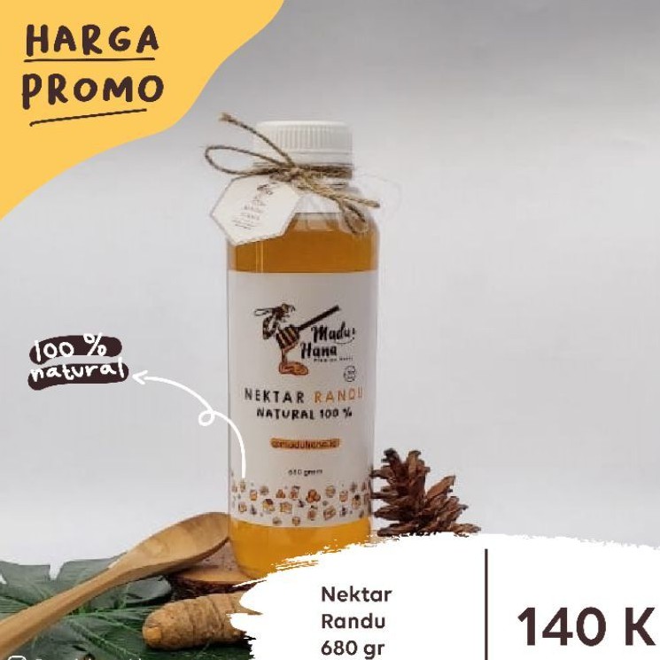 

Madu Asli Murni 100% 650gr - Madu Randu Sengon Akasia Hutan Sumatra Multiflora - Madu Hana