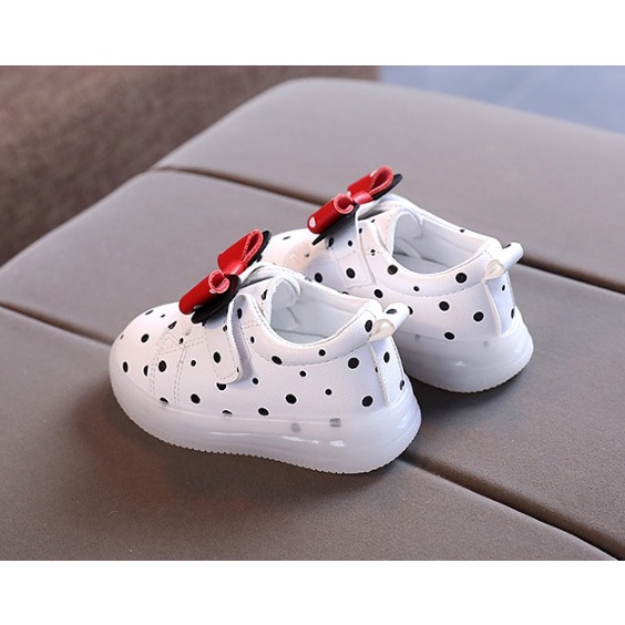 Qeede_Store SEPATU ANAK PEREMPUAN CHIZY LAMPU LED SIZE 21-30 USIA ANTARA 1-4 TAHUN 4.9