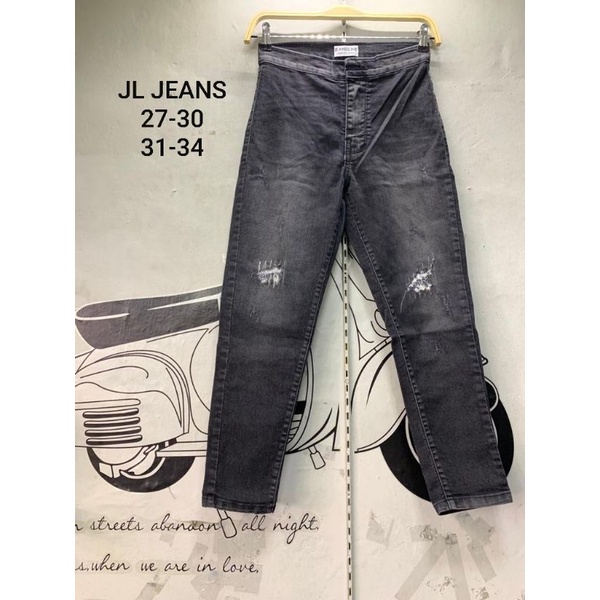 JL JEANS HW  RIPPED WANITA TERKINI