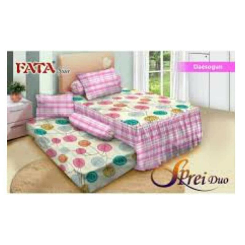 FATA - Sprei FATA Minimalis 120 DUO SORONG (single 120x200x20) DAESOYUN