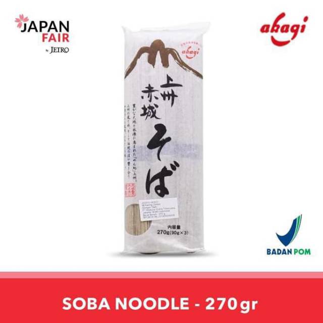 Khas Mie Impor Akagi Shokuhin Joshu Akagi Soba 270 g