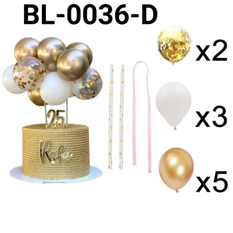 topper ballon set