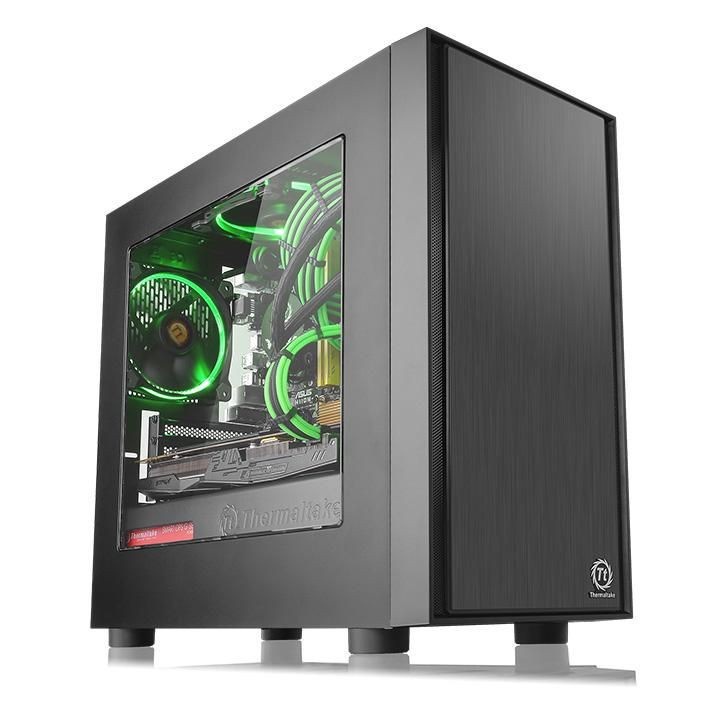 Casing ThermalTake Versa H17 mATX - Casing Gaming mATX ThermalTake H17 Micro ATX