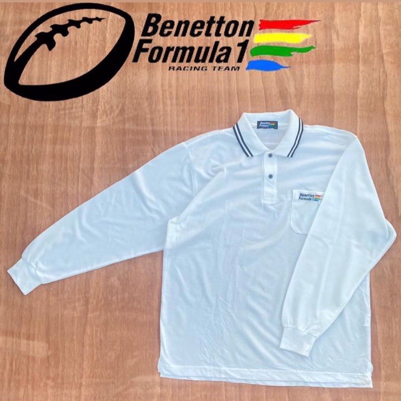 Benetton formula 1 rugby shirt