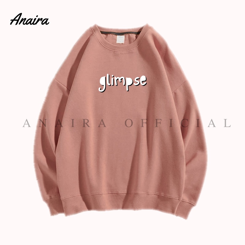 GLIMPSE SWEATER CREWNECK OVERSIZE WANITA ANAIRAOFFICIAL