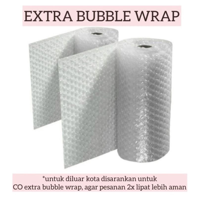 

Buble Wrap Tambahan untuk Packing