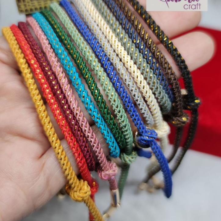 Gelang tali serut inisial huruf abjad/gelang xuping lapis emas ✔ YRA