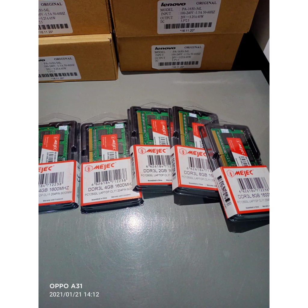 RAM DDR3 SODimm V-GeN mejec RESCUE 4GB PC12800/1600Mhz (Memory Laptop VGEN) ORIGINAL LIFETIME WARANT